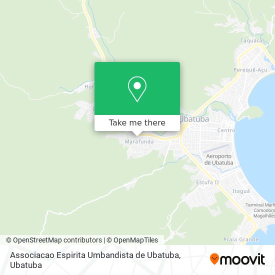 Associacao Espirita Umbandista de Ubatuba map