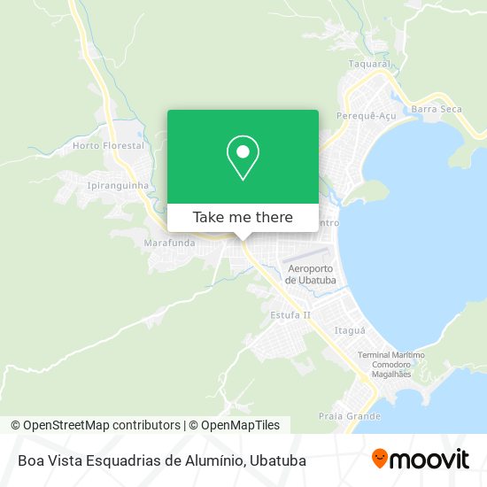 Boa Vista Esquadrias de Alumínio map