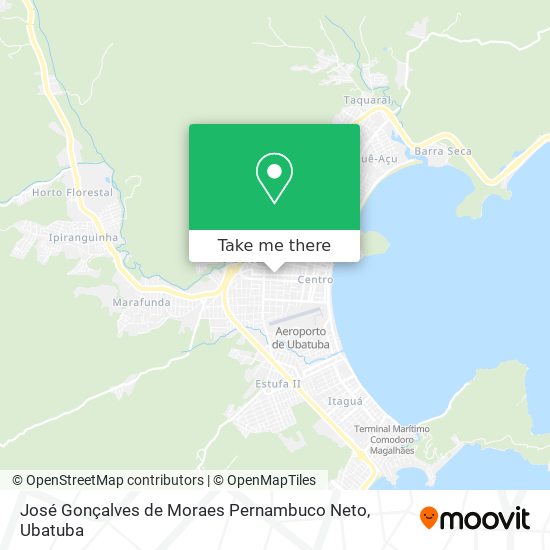 José Gonçalves de Moraes Pernambuco Neto map