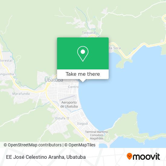 EE José Celestino Aranha map