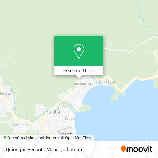 Quiosque Recanto Manso map