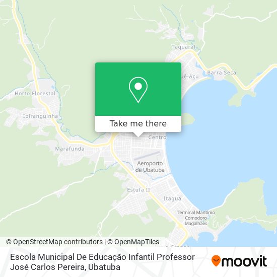 Escola Municipal De Educação Infantil Professor José Carlos Pereira map