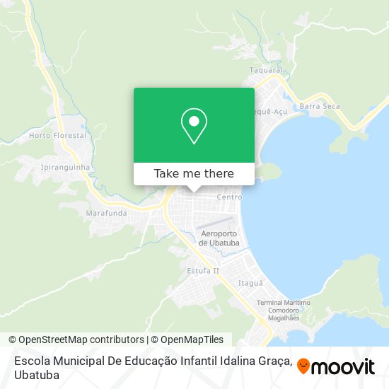 Mapa Escola Municipal De Educação Infantil Idalina Graça