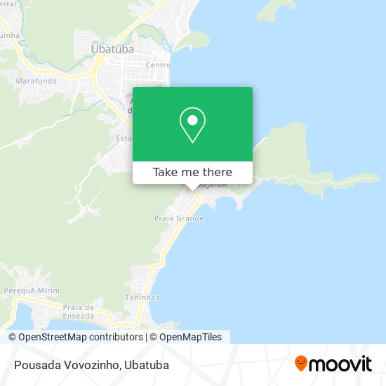 Pousada Vovozinho map