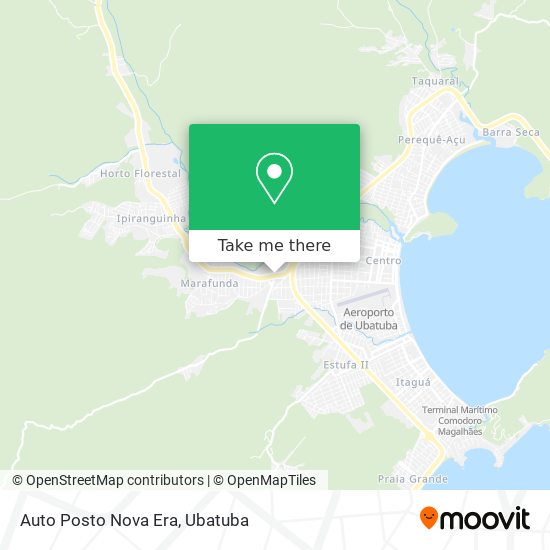 Auto Posto Nova Era map