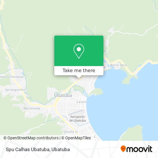 Mapa Spu Calhas Ubatuba