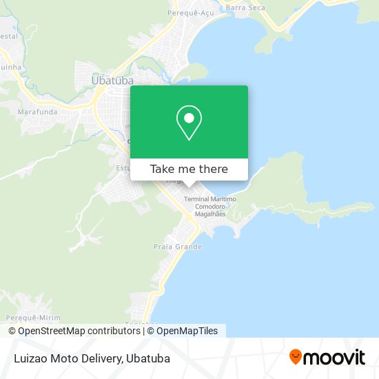 Mapa Luizao Moto Delivery