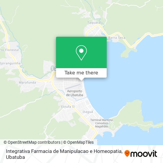 Integrativa Farmacia de Manipulacao e Homeopatia map