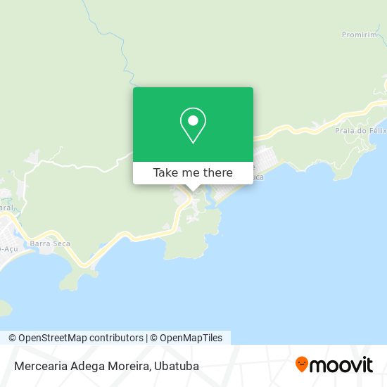 Mapa Mercearia Adega Moreira