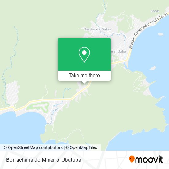Mapa Borracharia do Mineiro