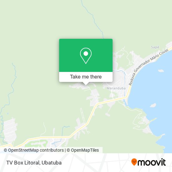 TV Box Litoral map