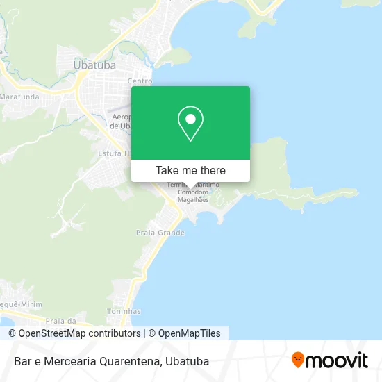 Bar e Mercearia Quarentena map