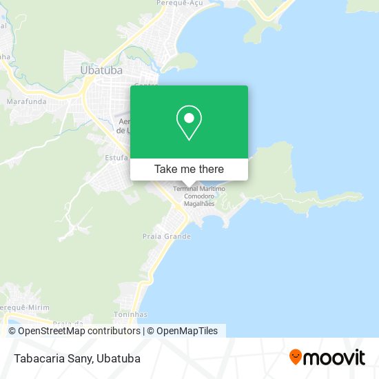 Tabacaria Sany map