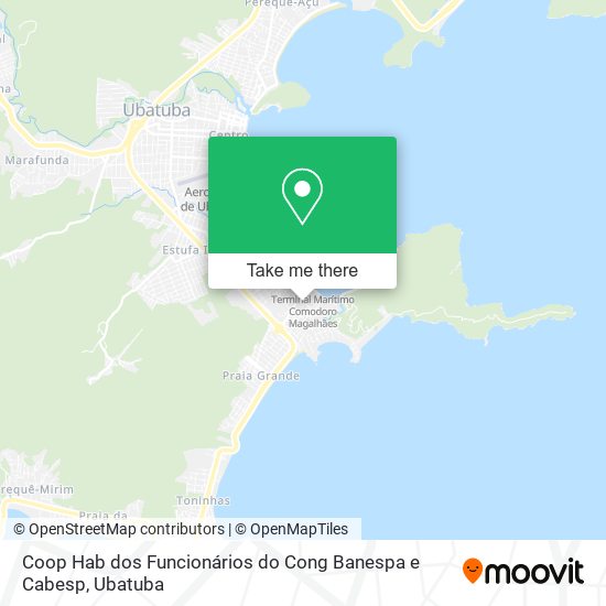 Mapa Coop Hab dos Funcionários do Cong Banespa e Cabesp