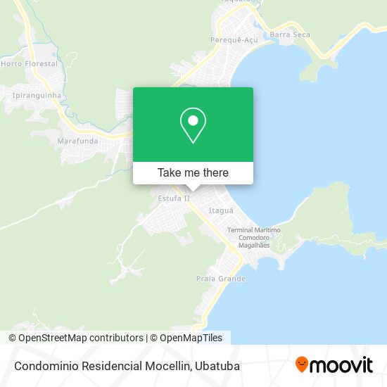 Mapa Condominio Residencial Mocellin