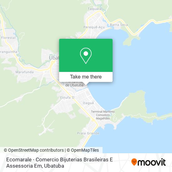 Mapa Ecomarale - Comercio Bijuterias Brasileiras E Assessoria Em