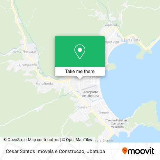 Mapa Cesar Santos Imoveis e Construcao