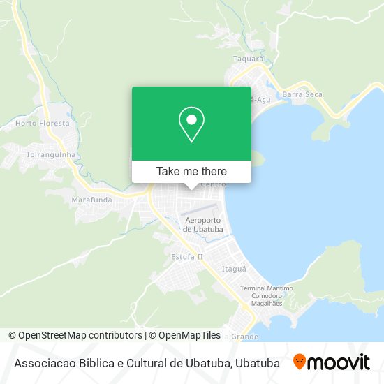 Associacao Biblica e Cultural de Ubatuba map