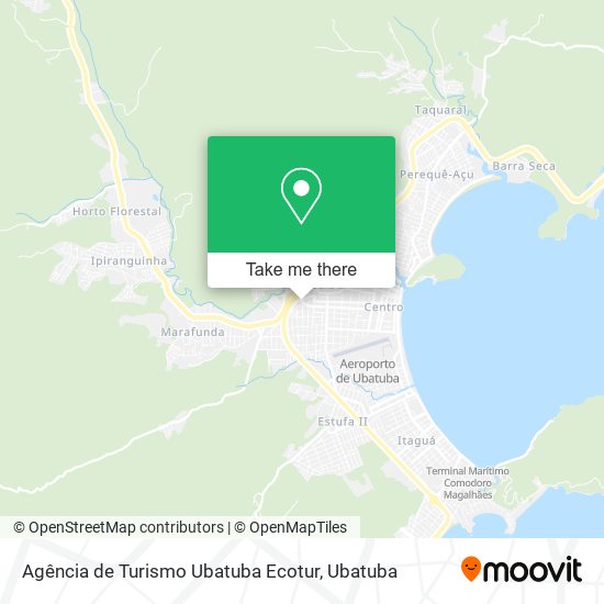 Agência de Turismo Ubatuba Ecotur map