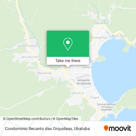 Condominio Recanto das Orquideas map