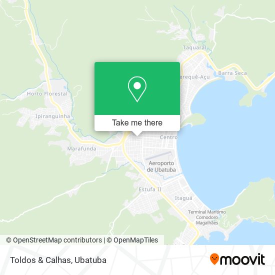 Toldos & Calhas map