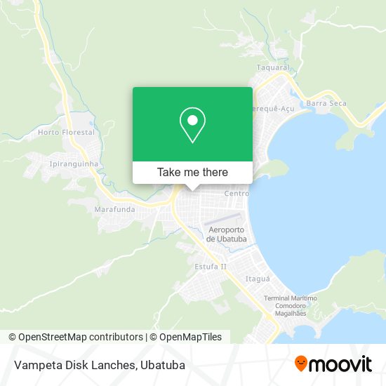 Vampeta Disk Lanches map