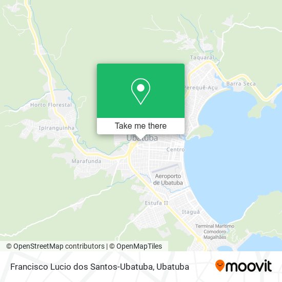 Mapa Francisco Lucio dos Santos-Ubatuba