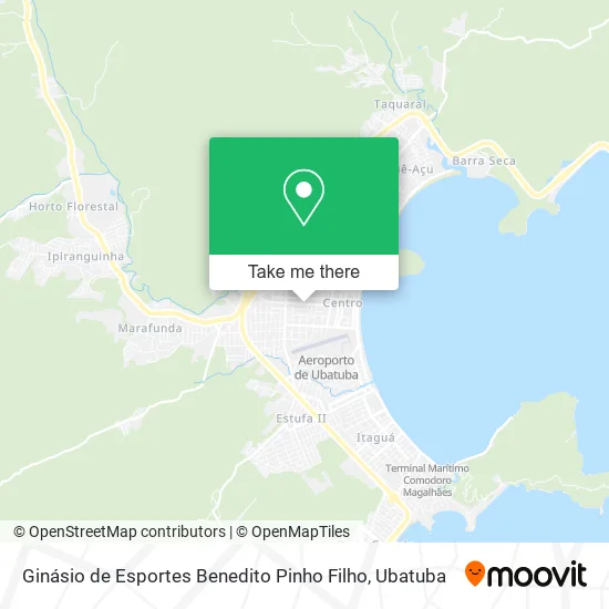 Ginásio de Esportes Benedito Pinho Filho map