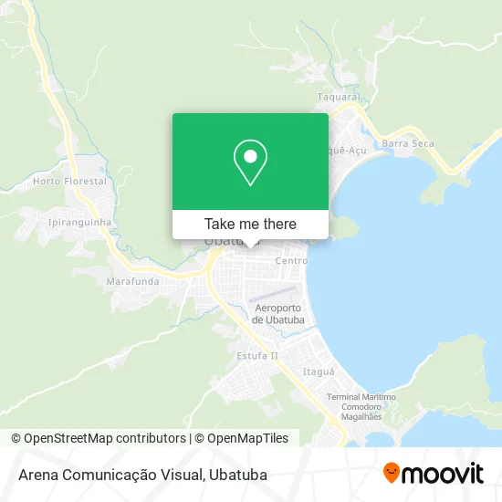 Arena Comunicação Visual map