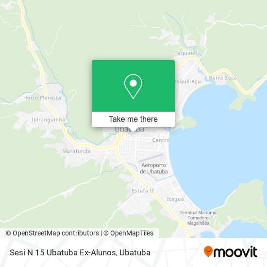 Mapa Sesi N 15 Ubatuba Ex-Alunos