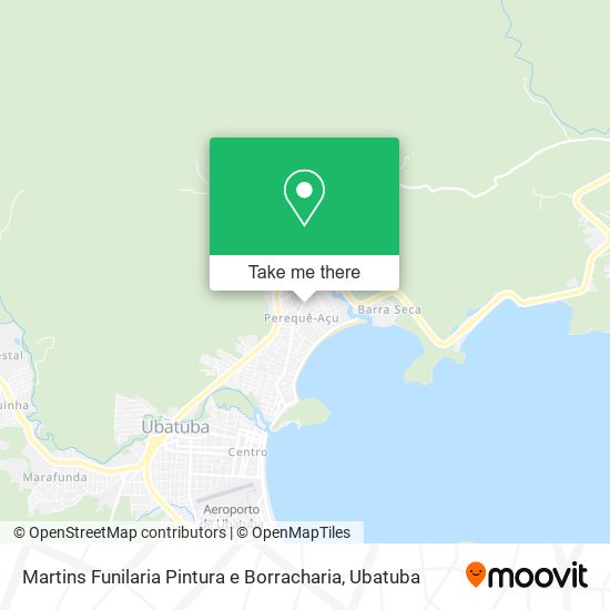 Mapa Martins Funilaria Pintura e Borracharia