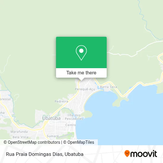 Rua Praia Domingas Dias map
