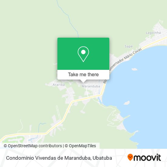 Mapa Condomínio Vivendas de Maranduba