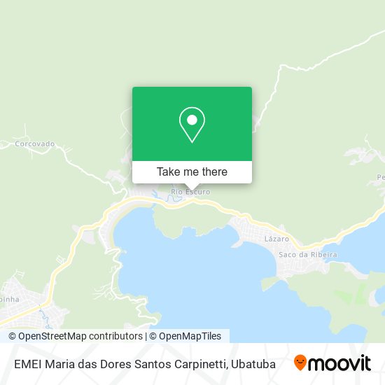 EMEI Maria das Dores Santos Carpinetti map