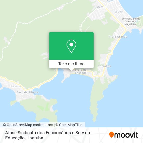 Afuse Sindicato dos Funcionários e Serv da Educação map