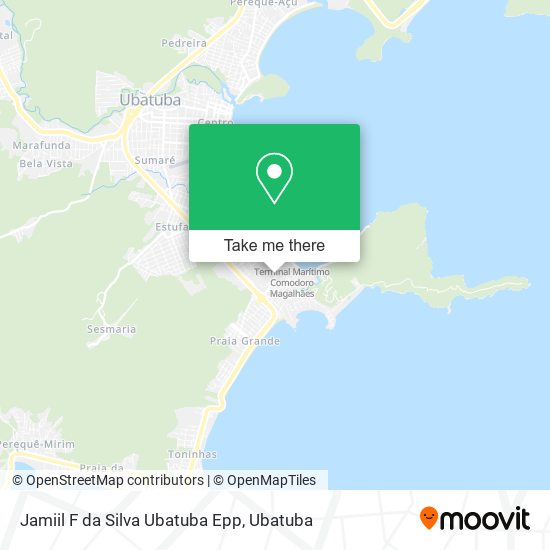 Jamiil F da Silva Ubatuba Epp map