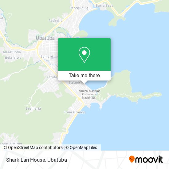 Mapa Shark Lan House