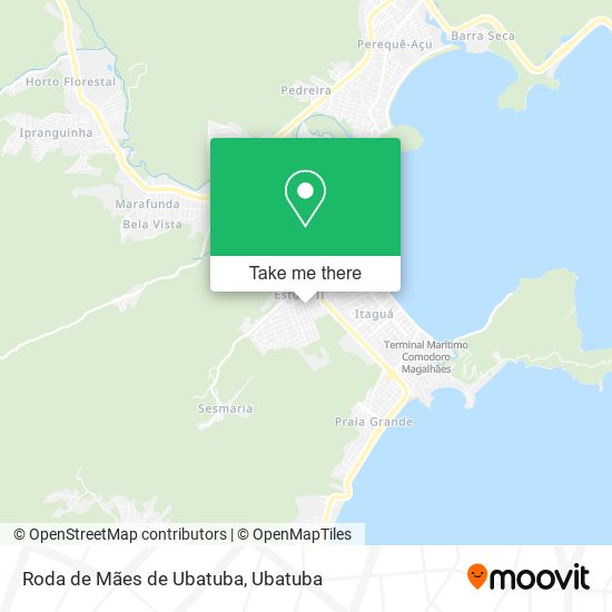 Mapa Roda de Mães de Ubatuba