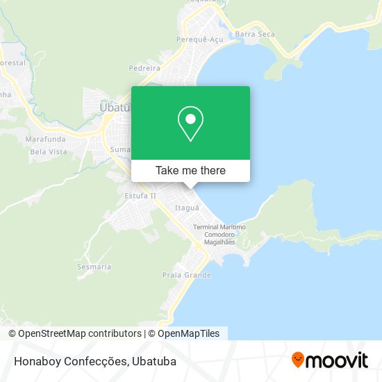 Mapa Honaboy Confecções