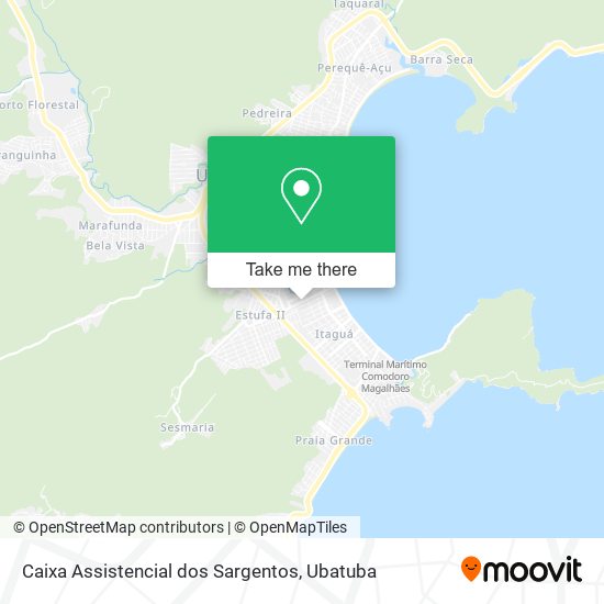 Mapa Caixa Assistencial dos Sargentos