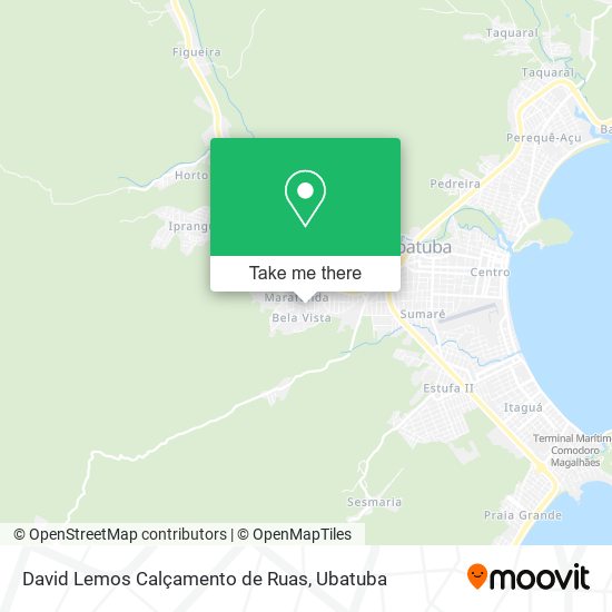 David Lemos Calçamento de Ruas map