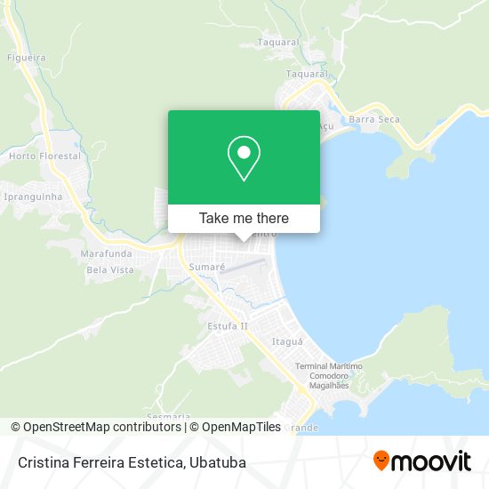 Cristina Ferreira Estetica map