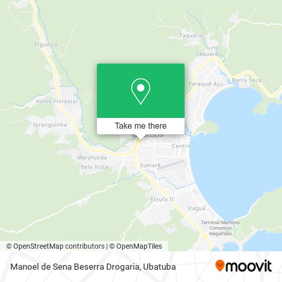 Mapa Manoel de Sena Beserra Drogaria