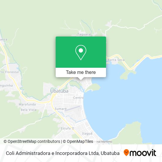 Coli Administradora e Incorporadora Ltda map