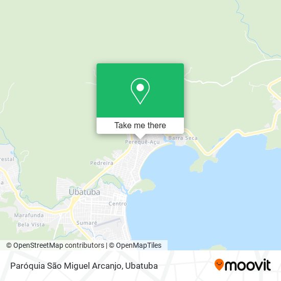 Mapa Paróquia São Miguel Arcanjo