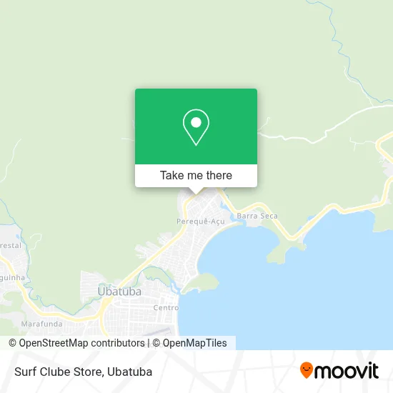 Surf Clube Store map