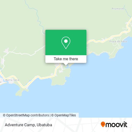 Mapa Adventure Camp