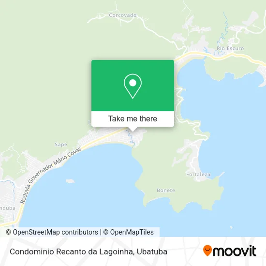 Condominio Recanto da Lagoinha map