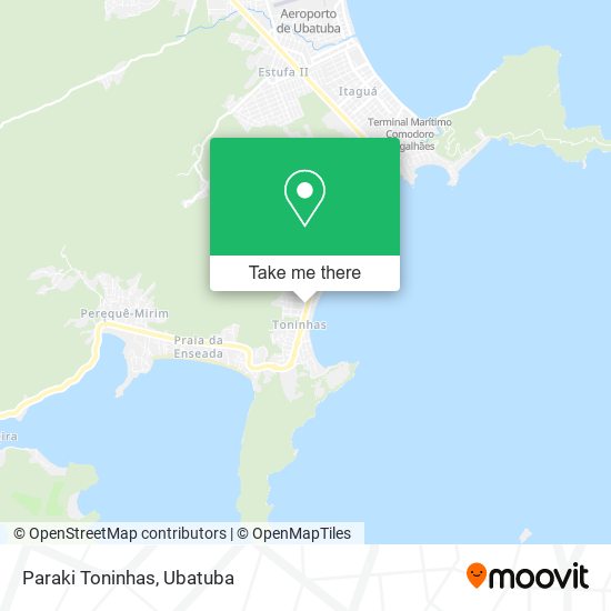 Paraki Toninhas map