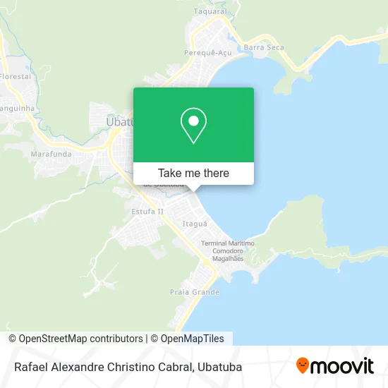 Rafael Alexandre Christino Cabral map